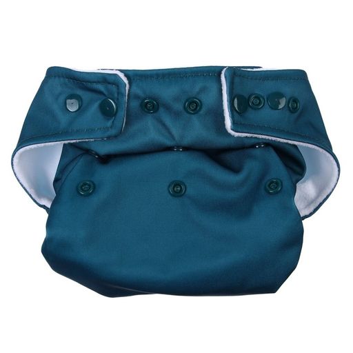 Многоразовый подгузник, флис, цвет темно зеленый - Крошка я фото 10