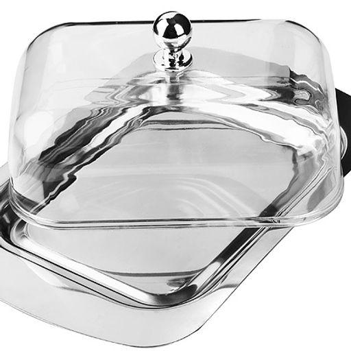 40498 Масленка 2 пр нерж/ст пластик MB (х24). - Mayer&boch фото 2