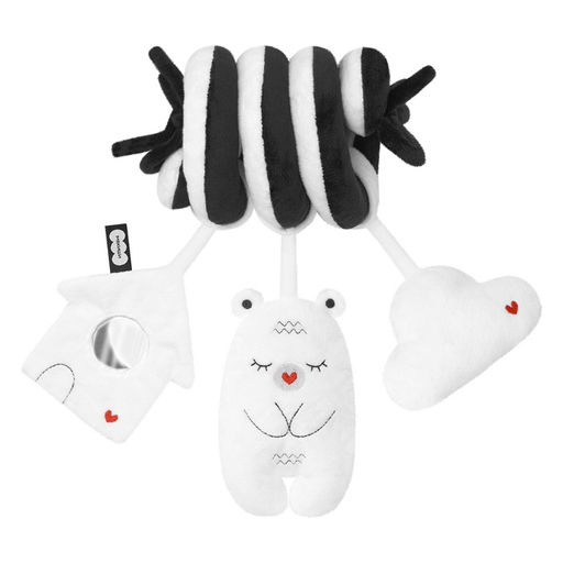 Мягкая подвеска-спираль «Мишка. Первые цвета»