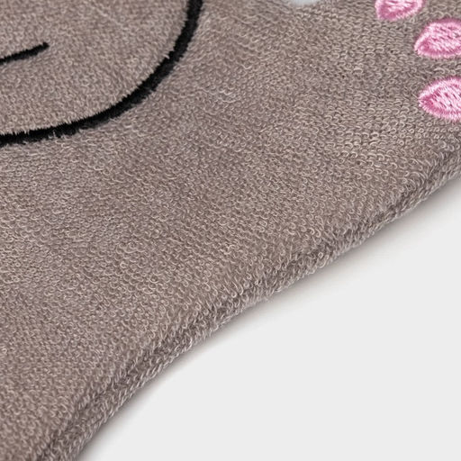 Мочалка варежка детская Доляна «Бегемотик», для купания, 21 см