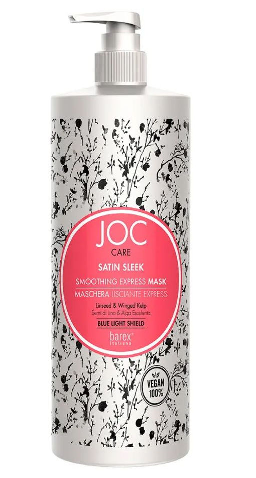 Разлаживающая экспресс-маска с льняным семенем и крылатой водорослью Satin Sleek, 1000 мл JOC