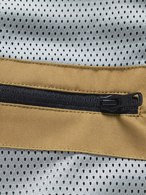 Ветровка женская софтшелл виндстоппер с капюшоном спортивная горчичного цвета 9616_1G