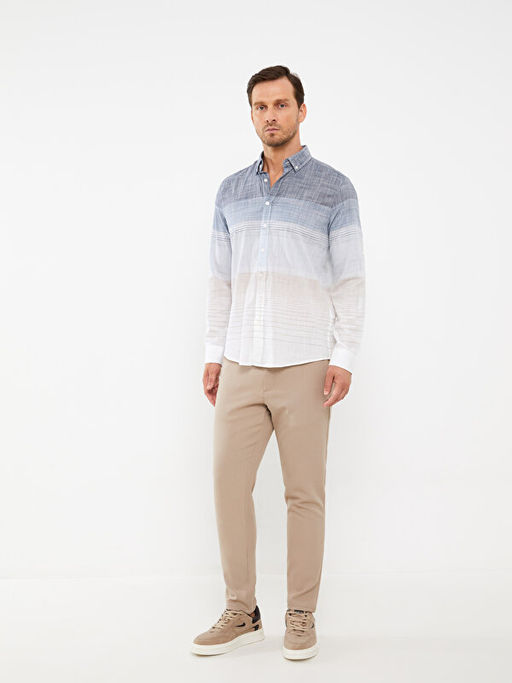 Regular Fit Uzun Kollu Poplin Erkek G?mlek