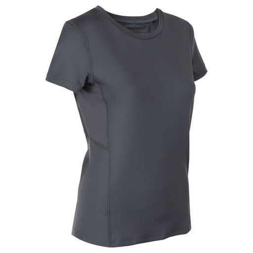 Футболка со вставками женская Resport, бифлекс, размер M (46), серая