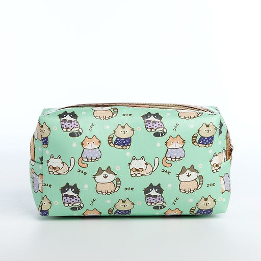 Косметичка на молнии, цвет зелёный - Simaland фото 3