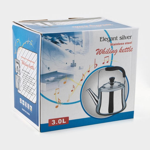 Чайник Чайковский, 3 л, нержавеющая сталь, хромированный - Simaland фото 8