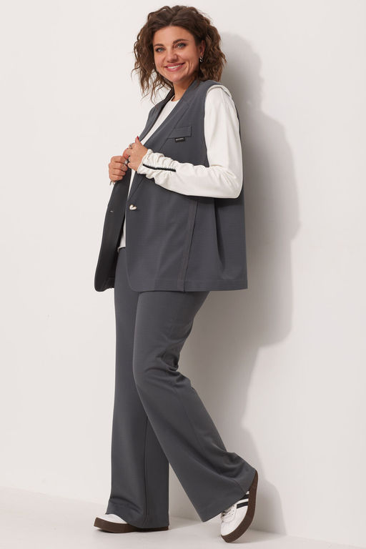 Жилет BegiModa 7015-Р графит