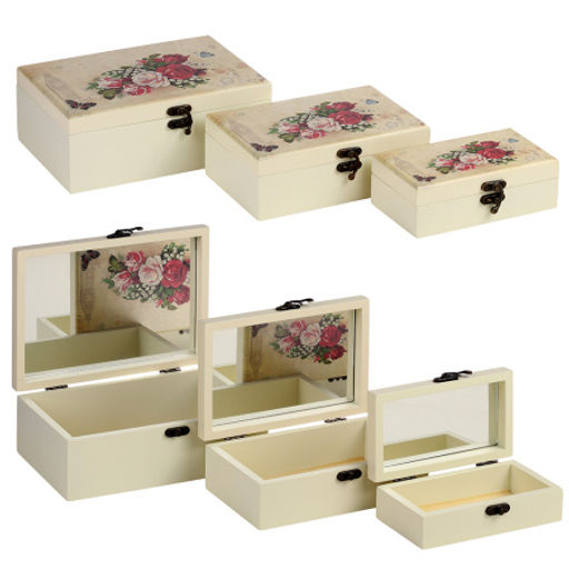 Шкатулка 3 штуки набор / HL203 /уп 20/ - Галеонтрейд фото 5