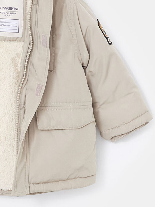 Kap??onlu Erkek ?ocuk ?i?me Mont - Waikiki фото 3