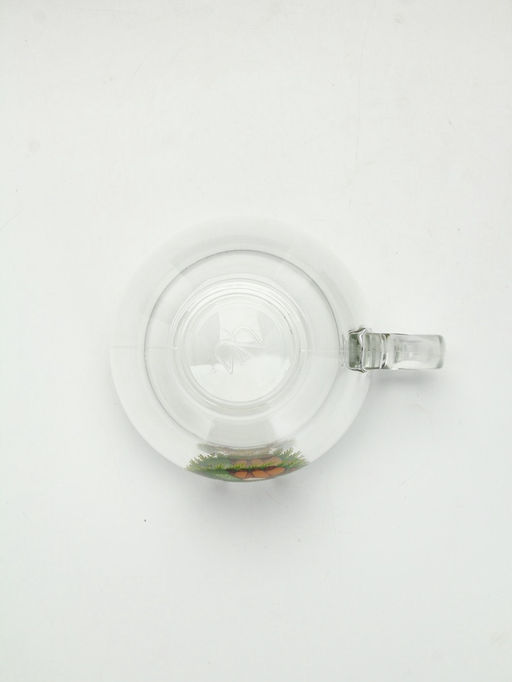 Кружка стеклянная новогодняя Оленёнок, 500 мл