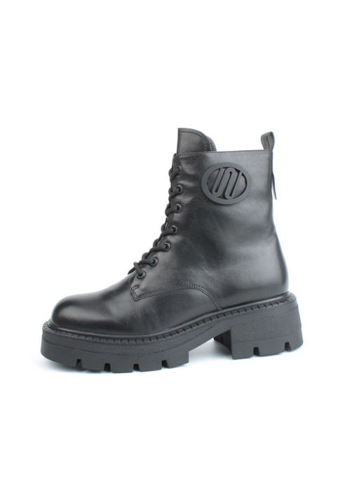 04-M3-1476 BLACK Ботинки зимние женские (натуральная кожа, натуральный мех) - Фабричный китай фото 6