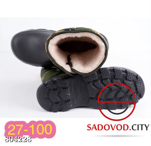 Галоши зимние на липучке - Bruno фото 2