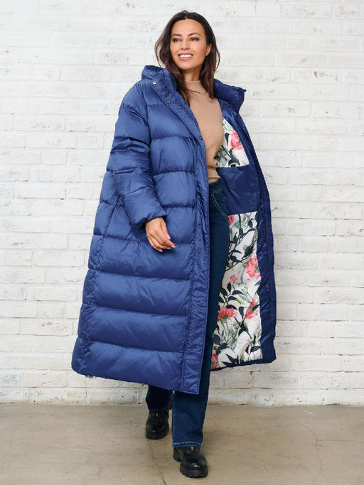 Пальто женское 2241123003 blue - Eleganzza фото 2