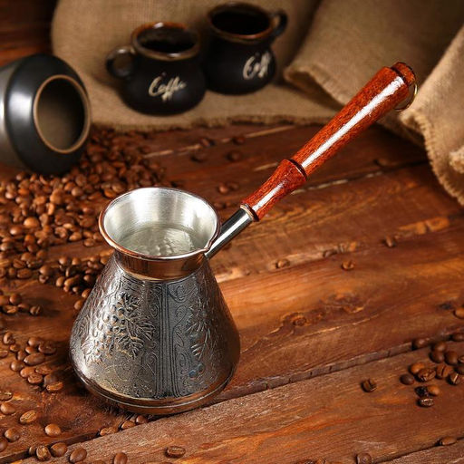 Турка для кофе Виноград, 600 мл, медь