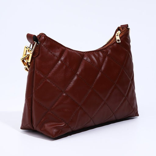 Сумка кросс-боди на молнии, цвет коричневый - Simaland фото 2