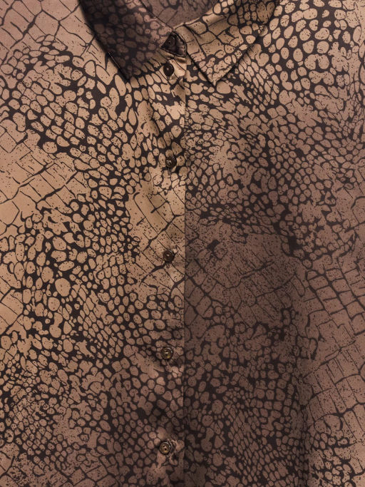 Атласная блузка с принтом / Zarina