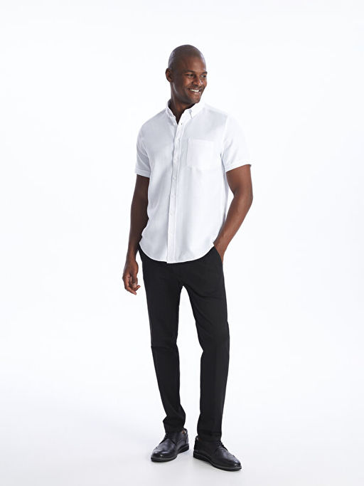 Regular Fit K?sa Kollu Arm?rl? Erkek G?mlek