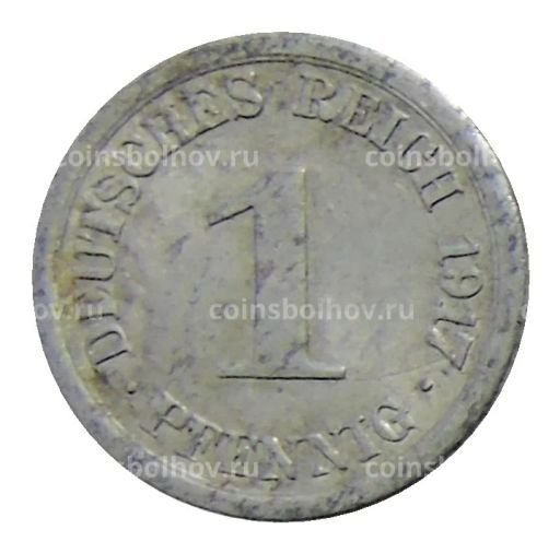 1 пфенниг 1917 года Е Германия