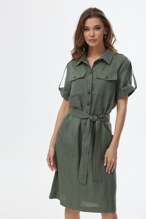 Платье Golden Valley 4921-Р зеленый  фото 4