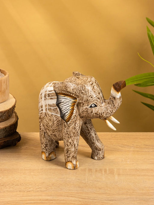 Набор сувенирный «Слоны», 25 см, 20 см, 15 см, дерево, коричневый