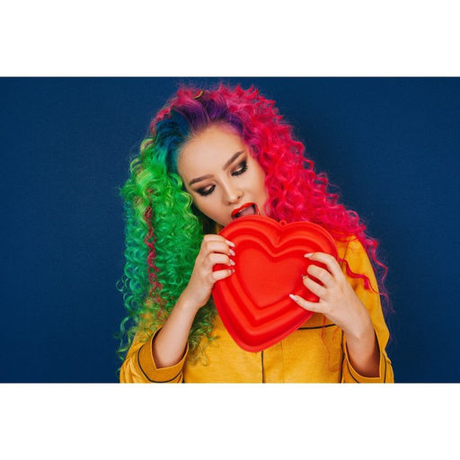 Форма для муссовых десертов и выпечки Доляна Сердце, силикон, 22?20?7 см, цвет МИКС  фото 10