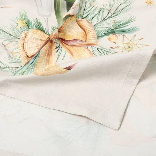 Скатерть новогодняя «Этель» Spruce mood, 150×110 см +/-3 см с ВГМО, 100% хлопок, саржа 190 г/м²