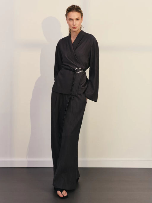 Блуза из вискозы на запах ZR2606022006-38 / Zarina  фото 3