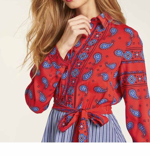 Платье, красно-синее - Heine фото 5