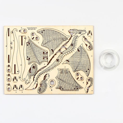 Деревянный конструктор Летающий дракон - Лесная мастерская фото 4