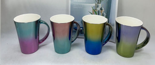 Кружка 400 мл Яркие цвета Неон/ YB-LS /уп 72/