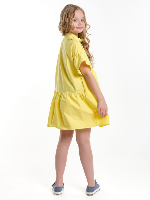 Платье Рубашка летнее хлопковое UD 7935 фисташка - Mini maxi фото 14