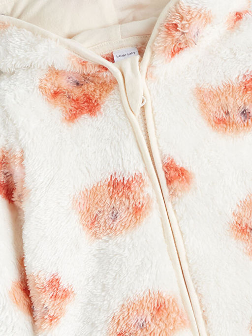 Kap??onlu Pel?? K?z Bebek H?rka ve Pantolon 2li