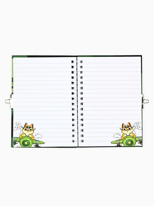 Блокнот на замочке А6, 50 листов в твердой обложке 23 февраля. День защитника котечества - Artfox фото 4