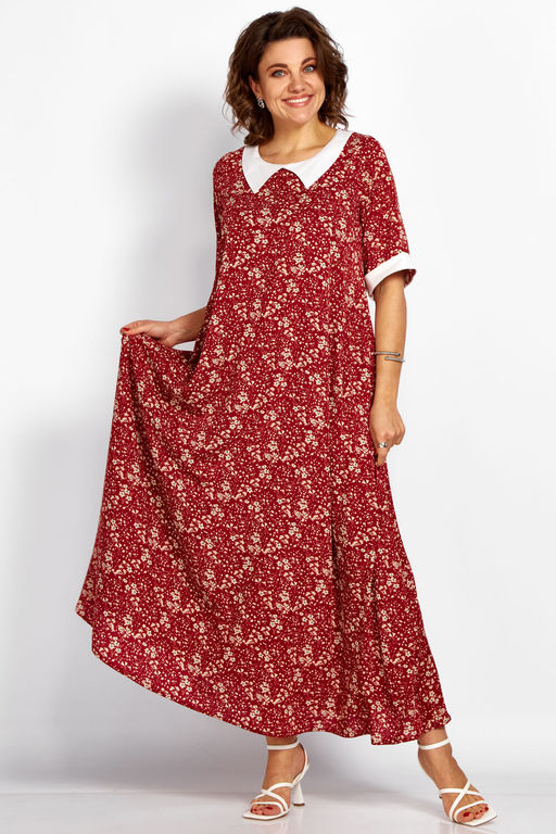 Платье BegiModa 1052 вино