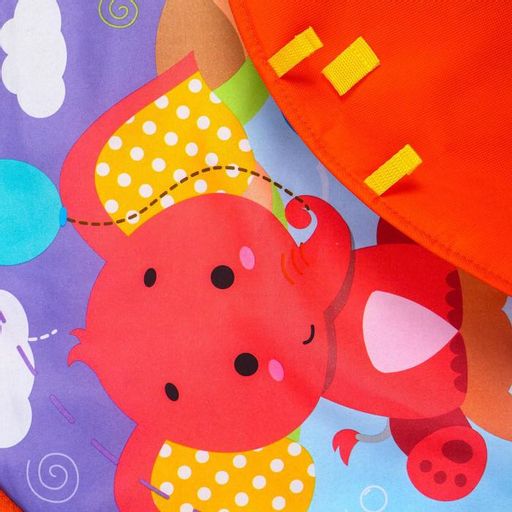 Развивающий коврик Игра малыша, с пианино, круглый, голубой - Simaland фото 5