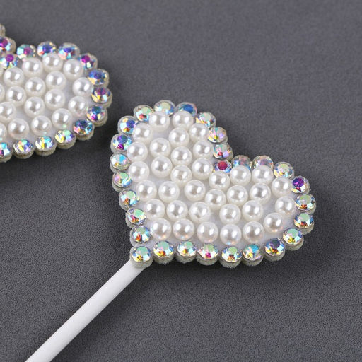 Набор для украшения торта Блестящие сердечки, в наборе 3 шт. - Страна карнавалия фото 7