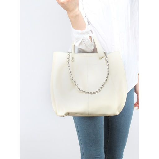 Сумка женская натуральная кожа GU 165-7706, 2в 1, 1отдел, молочный SALE 255953 - Adelia фото 10