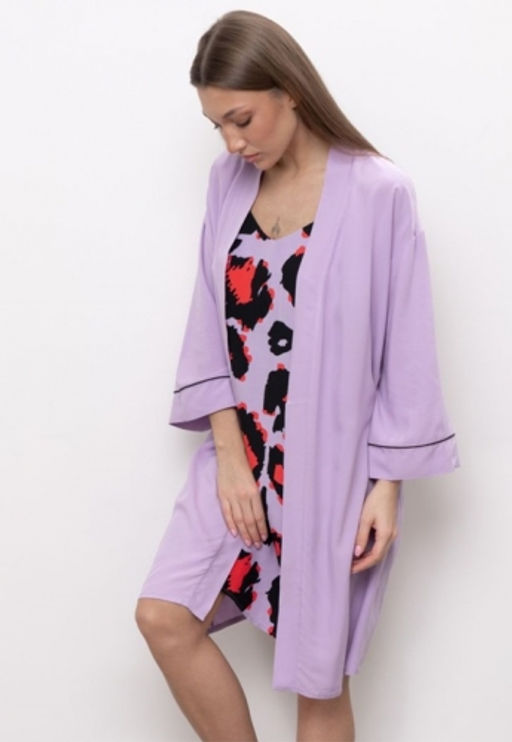 ПЕНЬЮАР ЖЕНСКИЙ арт. 5704W-76024.2H-814 - Almando melado фото 3