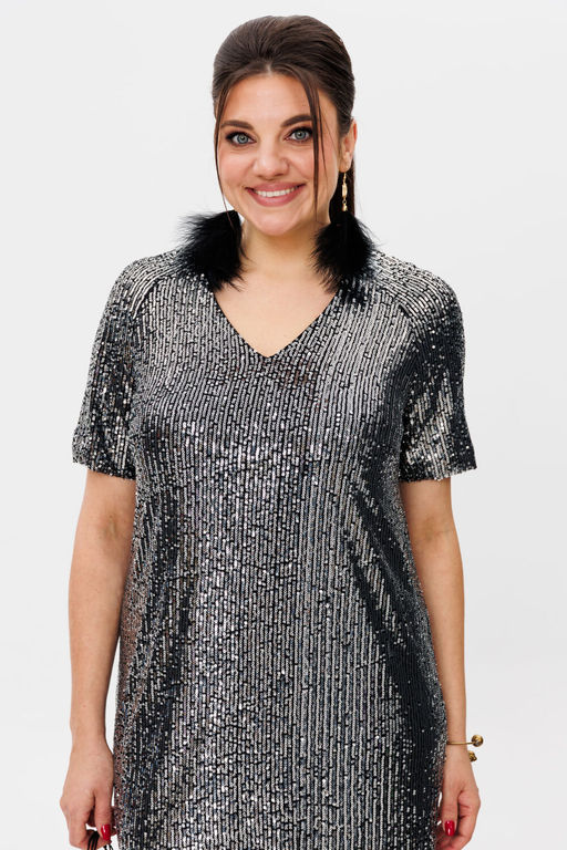 Платье ANELLI 1797 серебро