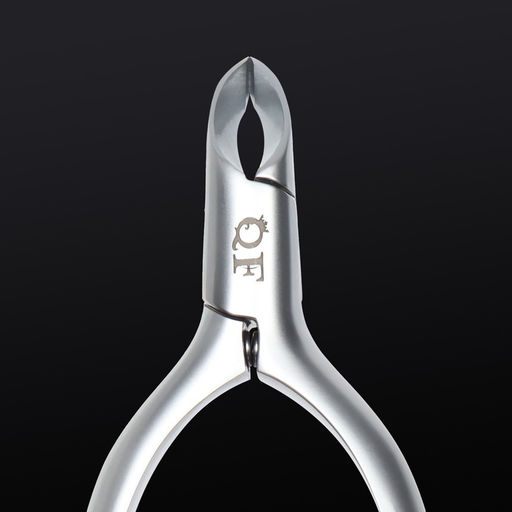 Кусачки маникюрные для кутикулы «Премиум сатин», скрытая пружина, матовые, 10.3 см, длина лезвия-4 мм