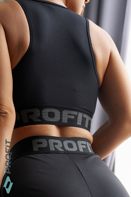 Спортивный топ, черный tb.130.001 - Profit фото 7