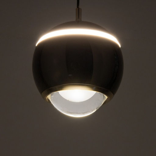 Светильник «Сатурн»LED 11 Вт 3000К черный хром 11×10×11-110 см BayerLux
