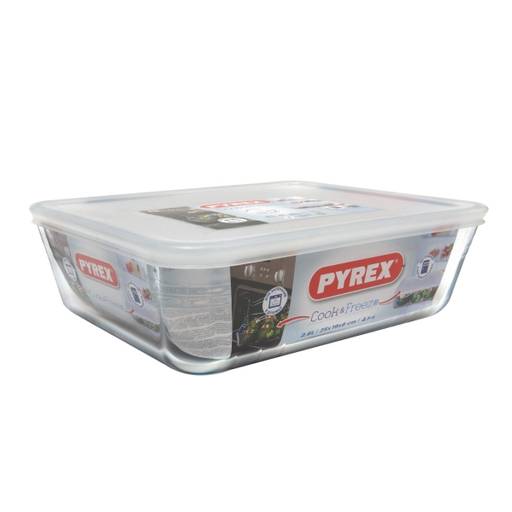 Форма для запекания и выпечки с крышкой COOK&FREEZE 2.6л 24x19x8см прямоугольная