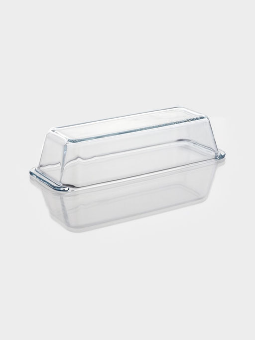 Форма для запекания Paşabahçe Borcam, 1.5 л, прямоугольная, жаропрочное стекло, прозрачная