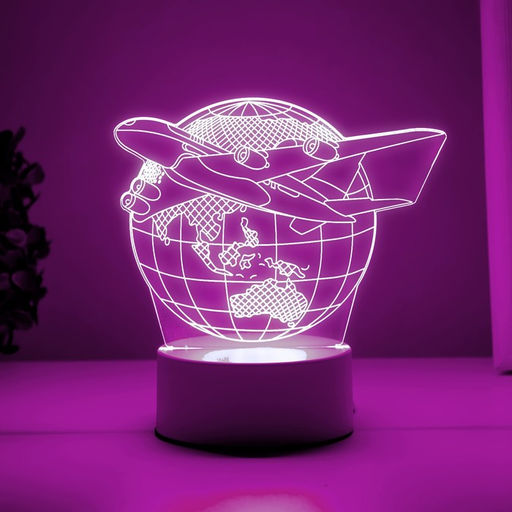 Светильник «Самолет» LED RGB от сети RISALUX