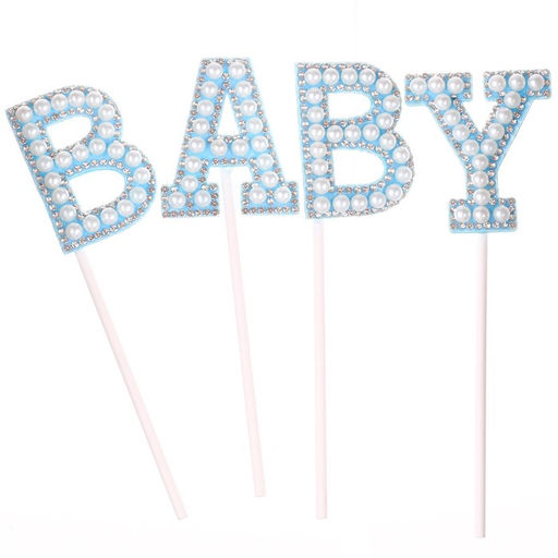 Топпер Малыш, в наборе 4 штуки, цвет голубой - Страна карнавалия фото 2