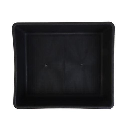 Цена за 2 шт. Ящик для рассады, 35×30×9 см, 6.5 л, пластик, чёрный