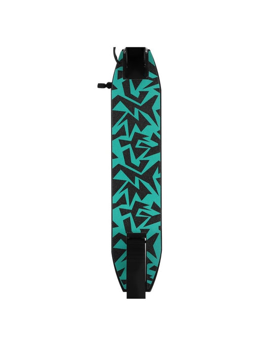 Самокат городской GRAFFITI Comfort Lux 145, колёса PU 145 мм, с передним амортизатором, ABEC 9 Carbon