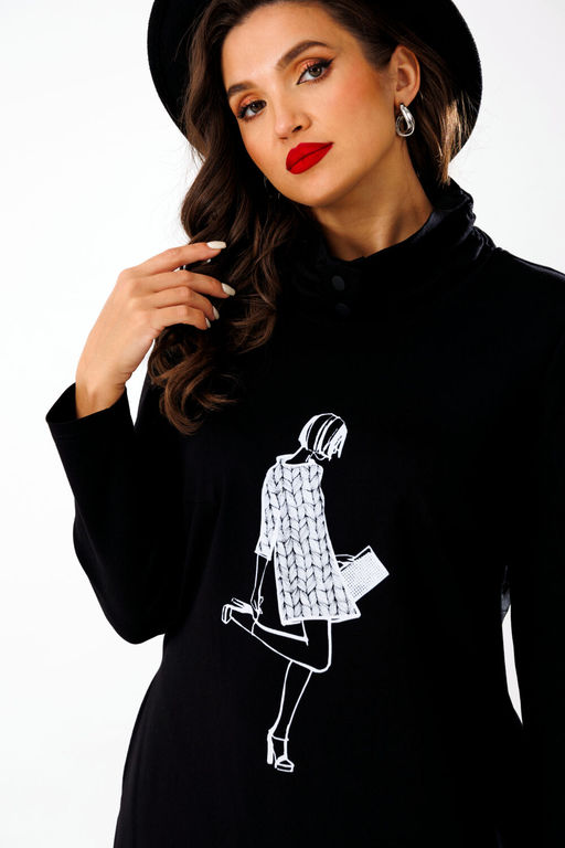 Комбинезон AGATTI 5645 Черный  фото 272