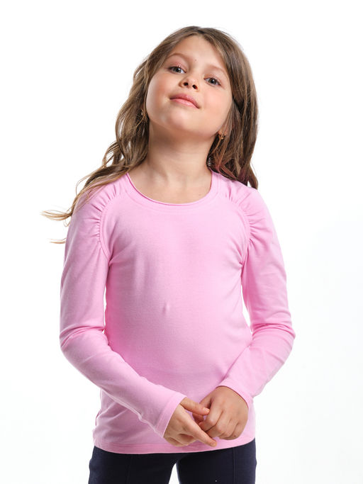 Футболка (лонгслив) UD 3957 розовый - Mini maxi фото 3